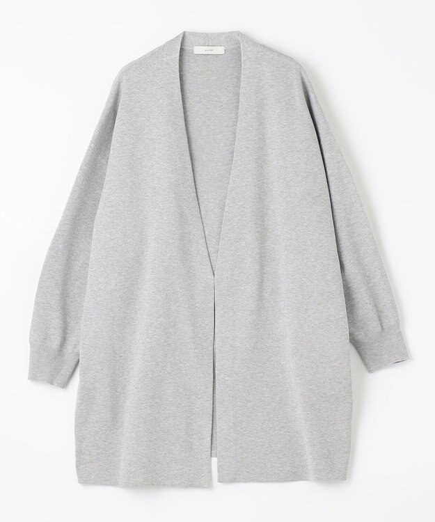 ANY L 【洗濯機可能・UVケア】ニットコーディガン トップグレー