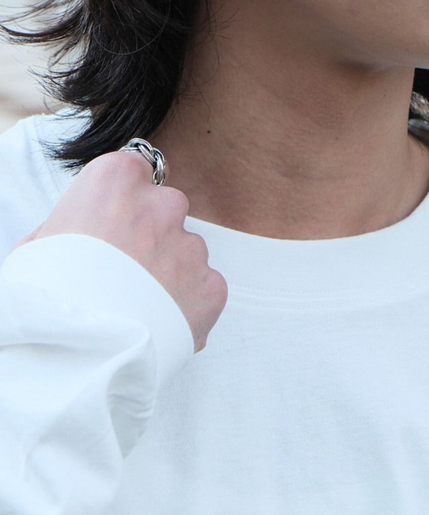 WEGO 別注NEW　JACKグラフィックT（LS） ホワイト