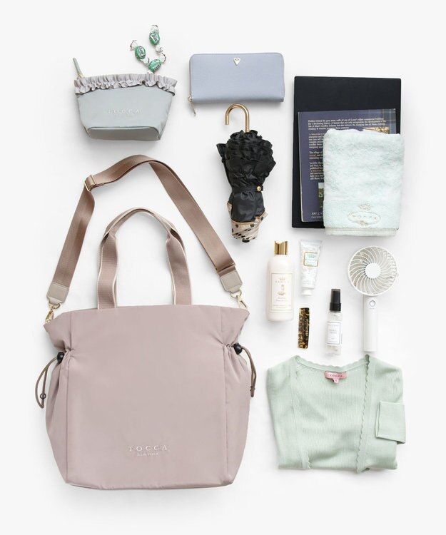 TOCCA ETTORE BAG トートバッグ【WEB&一部店舗限定・A4サイズ対応】 ベージュ系
