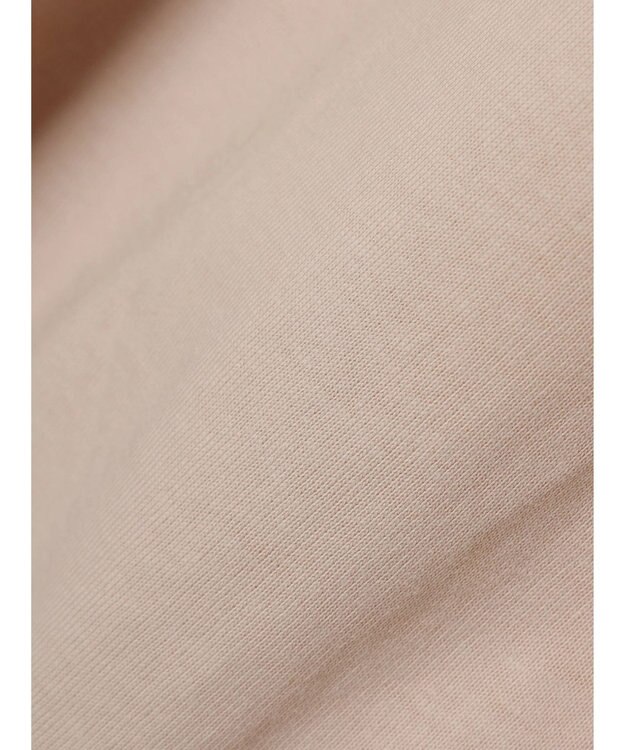 CRAFT STANDARD BOUTIQUE シルケット天竺　フロントギャザーＢＩＧ　Ｔｅｅ　Ｌ／Ｓ Gray Beige