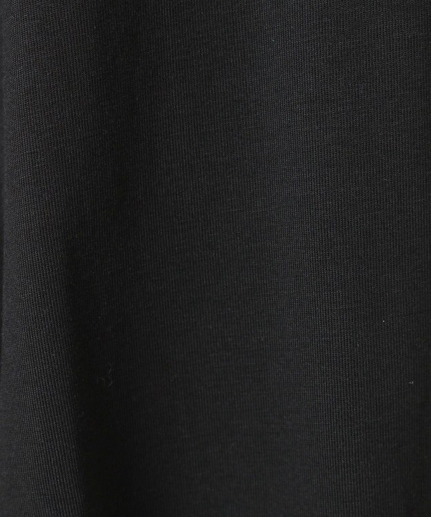 YECCA VECCA 裾ドロストデザインロゴTee Black