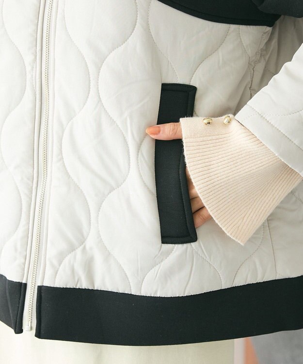 CRAFT STANDARD BOUTIQUE ダンボール×中綿ヨーク切替ジャケット Black