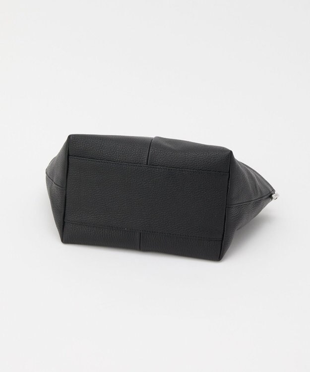 russet レザーダブルハンドルミニトート(CE-1638) Black