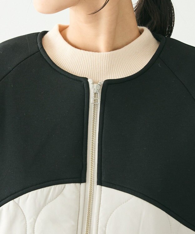 CRAFT STANDARD BOUTIQUE ダンボール×中綿ヨーク切替ジャケット Black