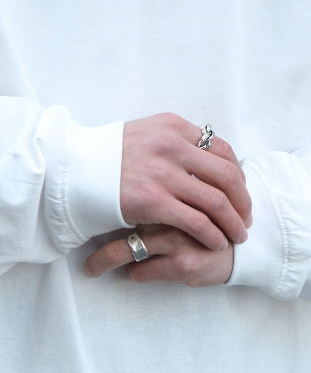 WEGO 別注NEW　JACKグラフィックT（LS） ホワイト