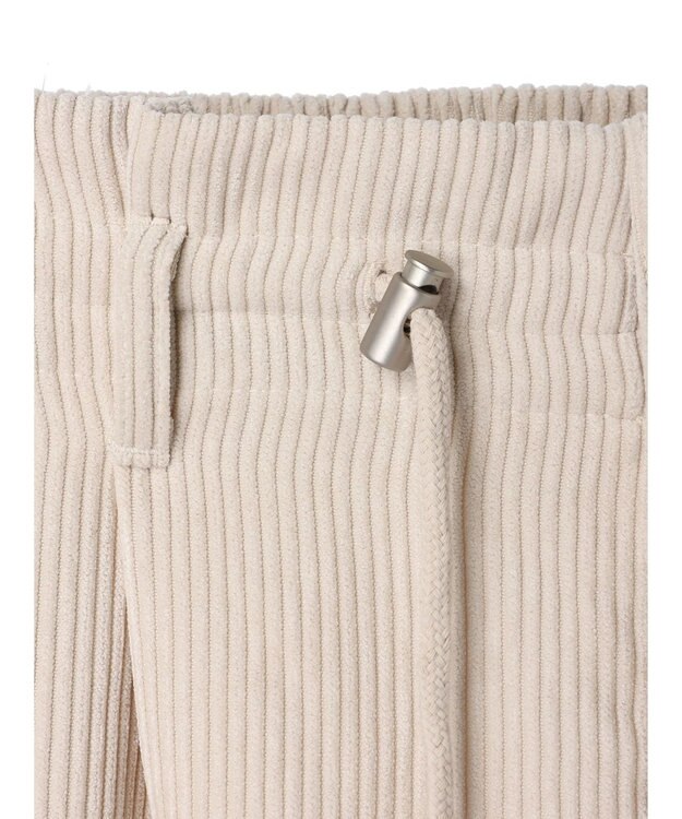 Green Parks ・ＥＬＥＮＣＡＲＥ　ＤＵＥ　コーデュロイカーゴパンツ Ivory