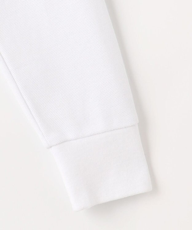 J.PRESS KIDS 【140-170cm】40/2鹿の子 長袖 ポロシャツ ホワイト系