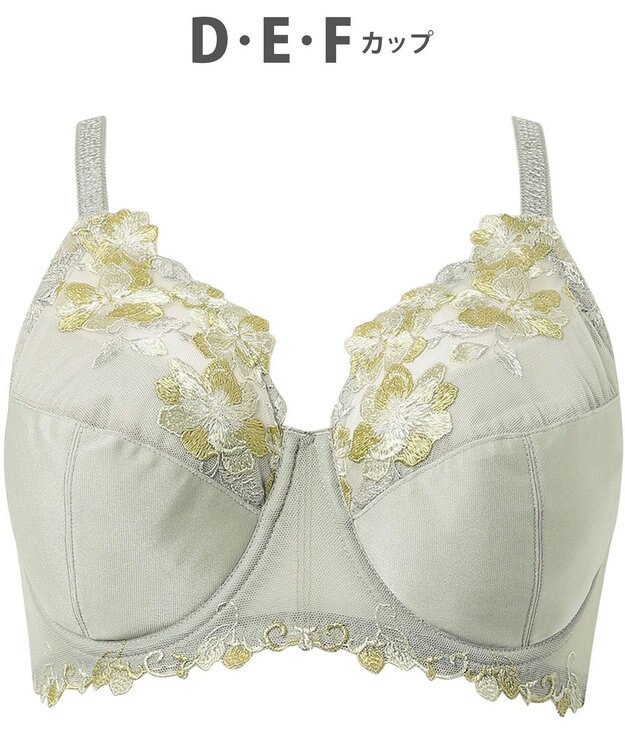 Wing ブラジャー Wing Lesiage 安定感のあるつけごこち 綿混素材(肌側) 【5010シリーズ】 フルカップブラ Hカップまで対応 大きいサイズ PB5010 ウイング／ワコール サンドベージュ