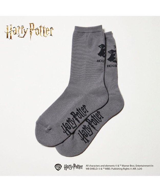 ing <ing>【ハリー・ポッターコラボレーション】エンブレムデザインソックス グレー