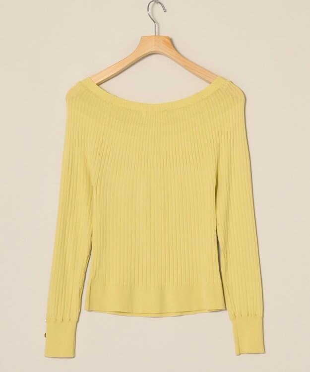 ONWARD Reuse Park 【any SiS】ニット春夏 イエロー