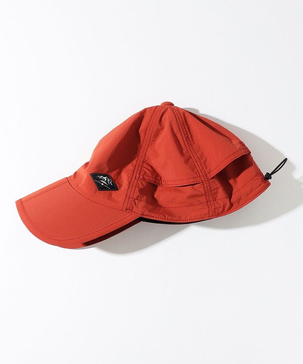 JOSEPH ABBOUD MOUNTAIN 【軽量/ストレッチ/ECO撥水】ライトワッシャーストレッチ キャップ オレンジ系