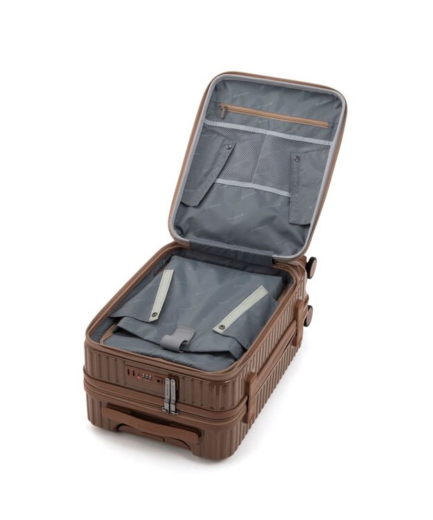 ACE BAGS & LUGGAGE EDGELINK クルーズボックスグリント スーツケース 33L 機内持込 09141 エッジリンク ブラウン