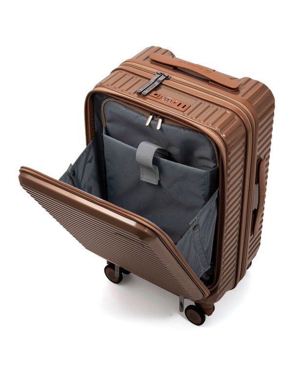 ACE BAGS & LUGGAGE EDGELINK クルーズボックスグリント スーツケース 33L 機内持込 09141 エッジリンク ブラウン