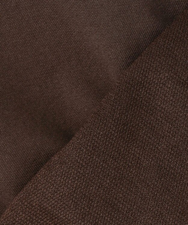 UNFILO L ライトウェイト スリーブレス スウェット ブラウン