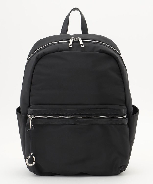 組曲 【PC用ポケット付き】ナイロンポケット バックパック ブラック系