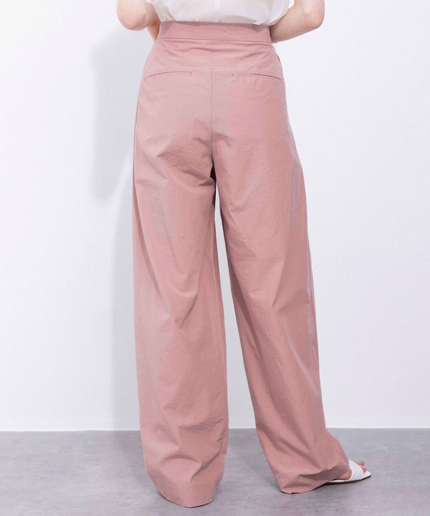 NAVE 【Nave・洗える】ドライタッサー パンツ ピンク系