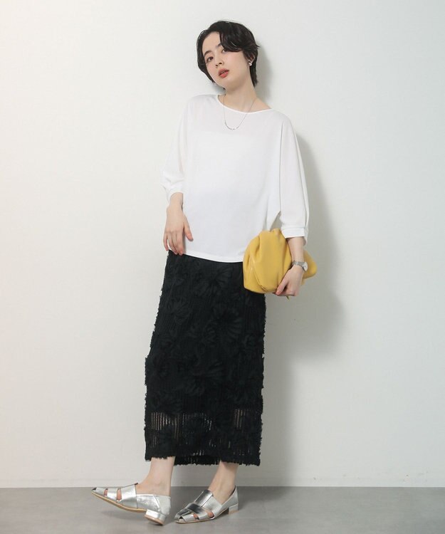 Green Parks 【優秀ブラウス】マルチ機能バックデザインブラウス Off White