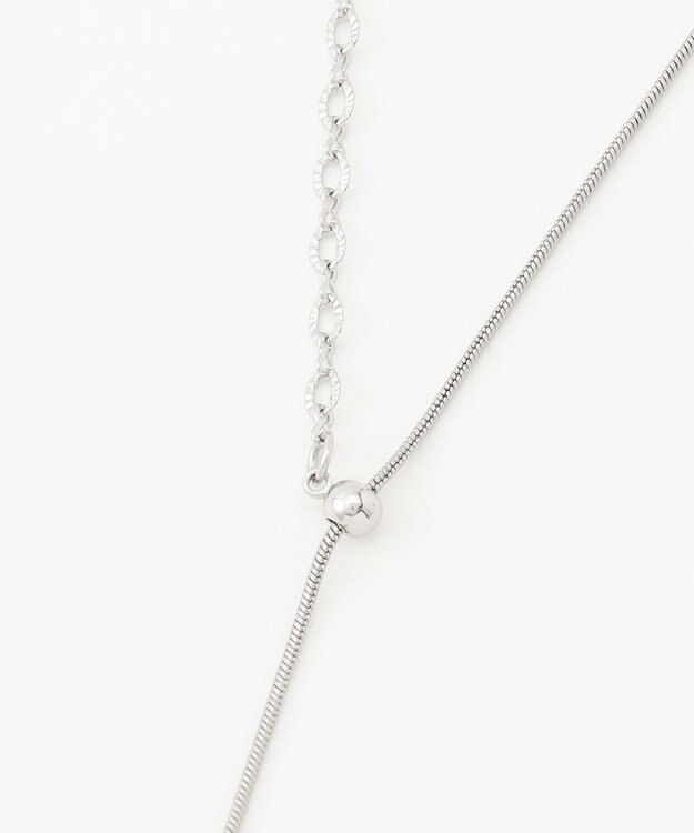 ANY ラリエットネックレス シルバー