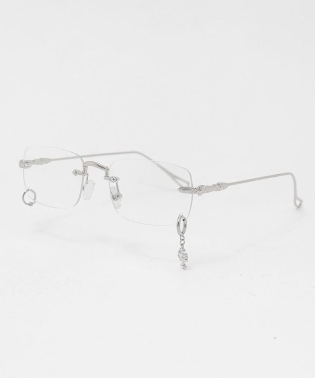 WEGO レンズチャームリムレスアイウェア 柄3