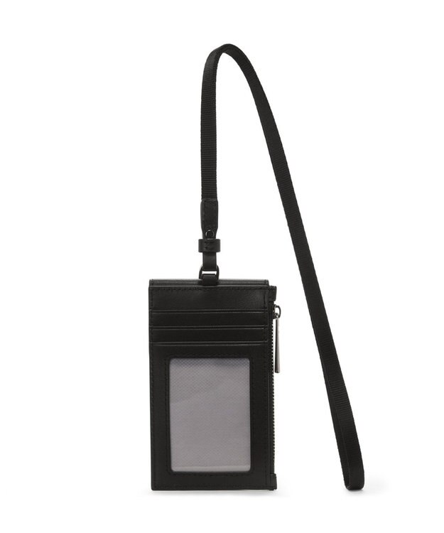 TUMI BELDEN カード・ケース・ランヤード ブラック/ガンメタル