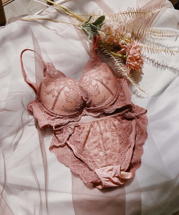 San-ai Resort（三愛水着楽園） 【新レース】カシュクール脇高ブラセット 【northerly】 アッシュローズ