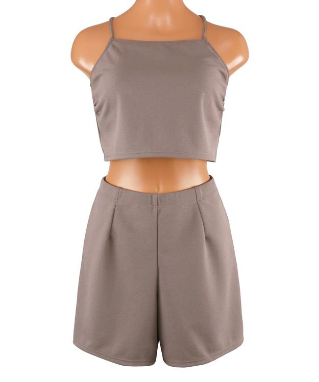 San-ai Resort（三愛水着楽園） ３点セット水着　9M・11L【San-ai Resort（サンアイリゾート）】 グレー