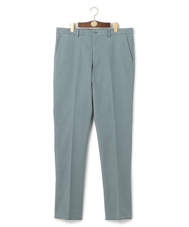J.PRESS MEN 【KING SIZE】モールスキンストレッチ パンツ サックスブルー系