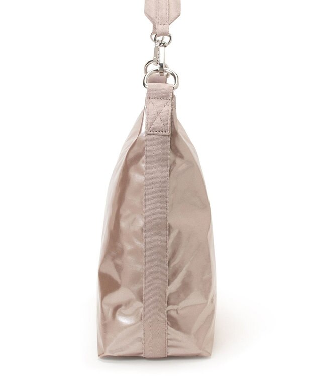 LeSportsac MEDIUM ZIP SHOULDER/ローズゴールドシャイン ローズゴールドシャイン