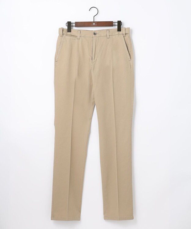 JOSEPH ABBOUD 【オーガニックコットン】ハイパワーカルゼ パンツ ベージュ系