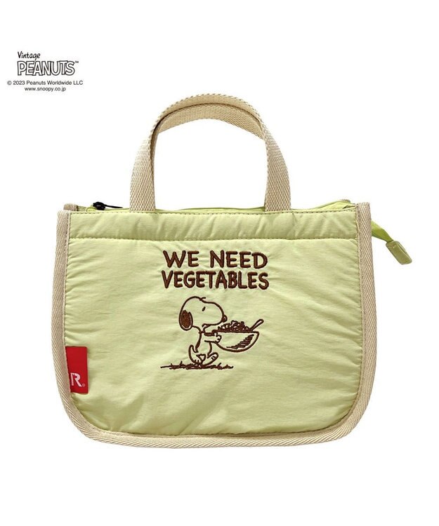 ROOTOTE 8317【スヌーピー:簡易保冷】IP.サーモキーパー.デリ.ピーナッツ-8G 02：サラダ