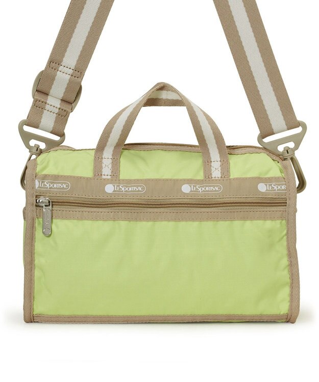 LeSportsac MINI DUFFEL CROSSBODY/スペクテイターライム/ボーン スペクテイターライム/ボーン