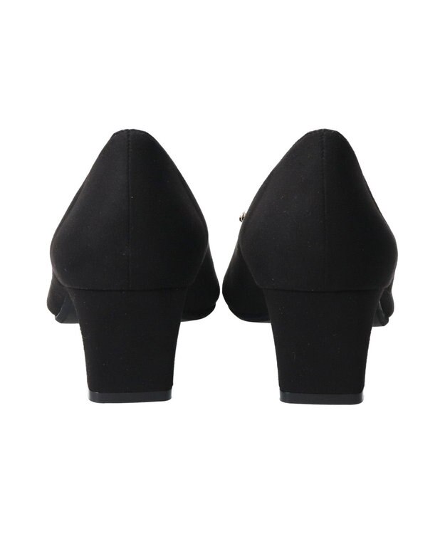 Bridget Birkin 【Bridget Birkin】ポインテッドビジューパンプス ブラックスウェード