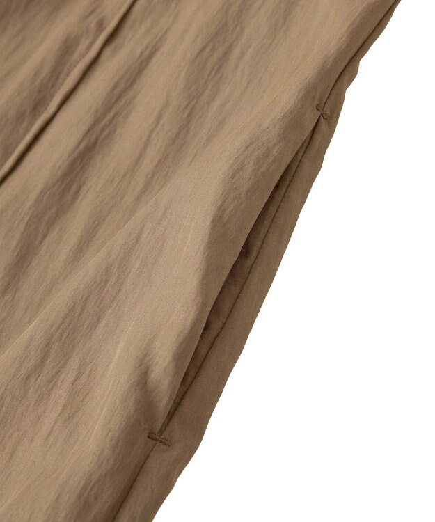 YECCA VECCA ラッフルキャミワンピース Camel