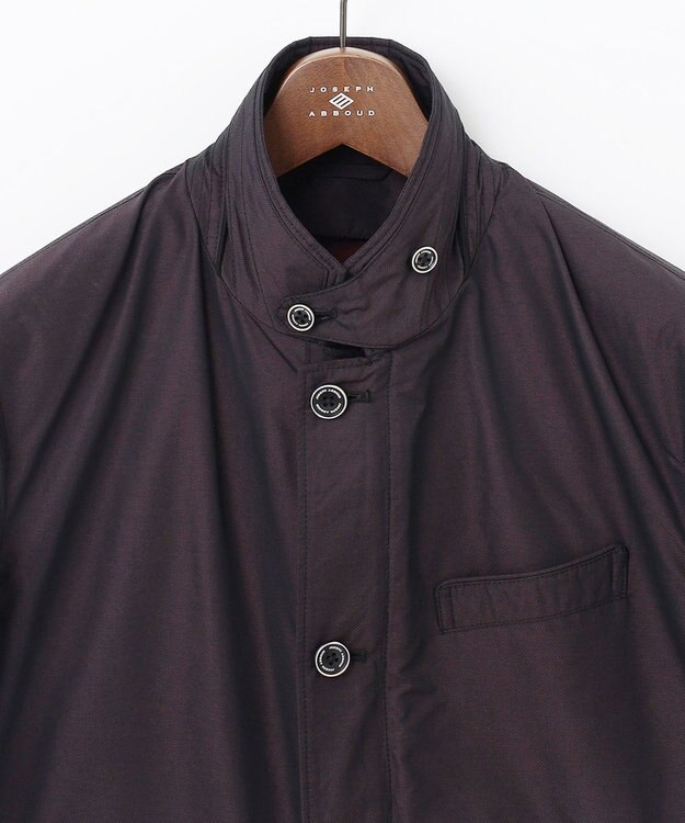 JOSEPH ABBOUD 【キングサイズ・2WAY/撥水/7ポケット/ダウンライナー付】 2WAY高機能インターレースメモリー ダウン ブルゾン ワイン系