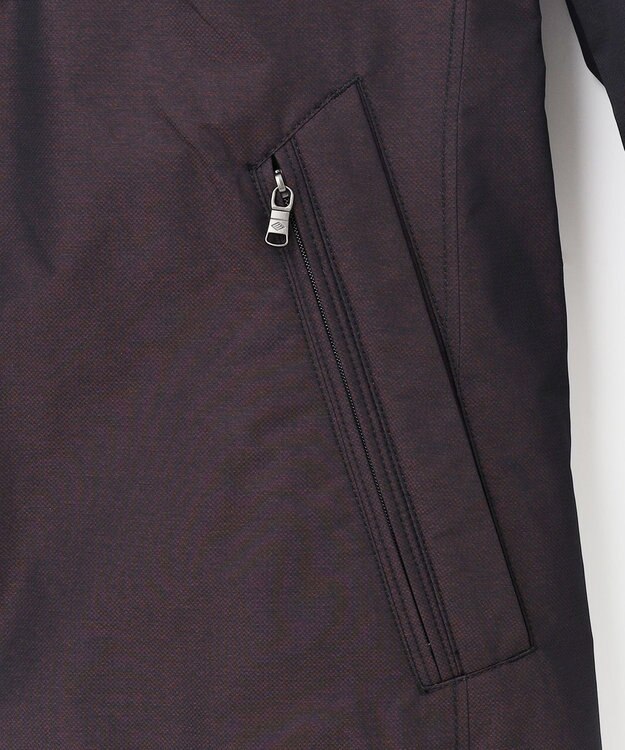 JOSEPH ABBOUD 【2WAY/撥水/7ポケット/ダウンライナー付】 2WAY高機能インターレースメモリー ダウン ブルゾン ワイン系