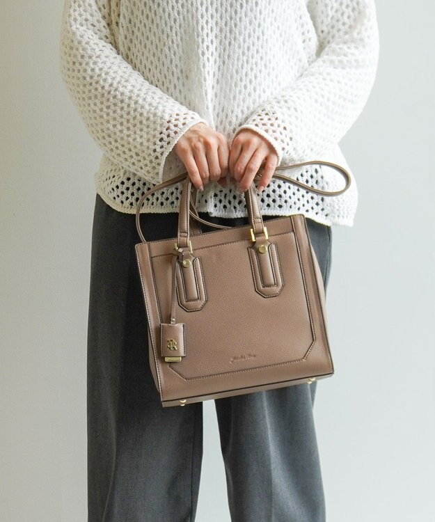 ACE BAGS & LUGGAGE Jewelna Rose アリゼ トートバッグ ミドルサイズ 11928 2WAY ハンドバッグ ショルダーバッグ グレージュ