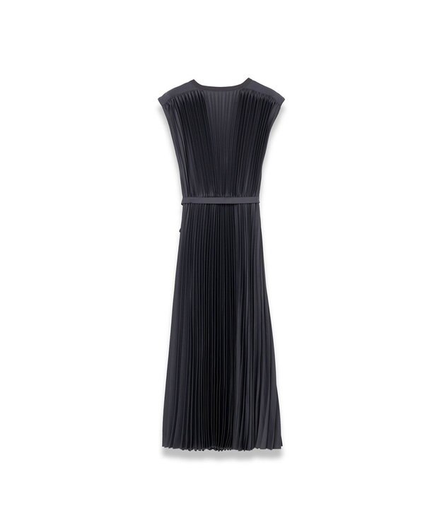 JOSEPH ニットウィーブプリッセ　ドレス Smoke