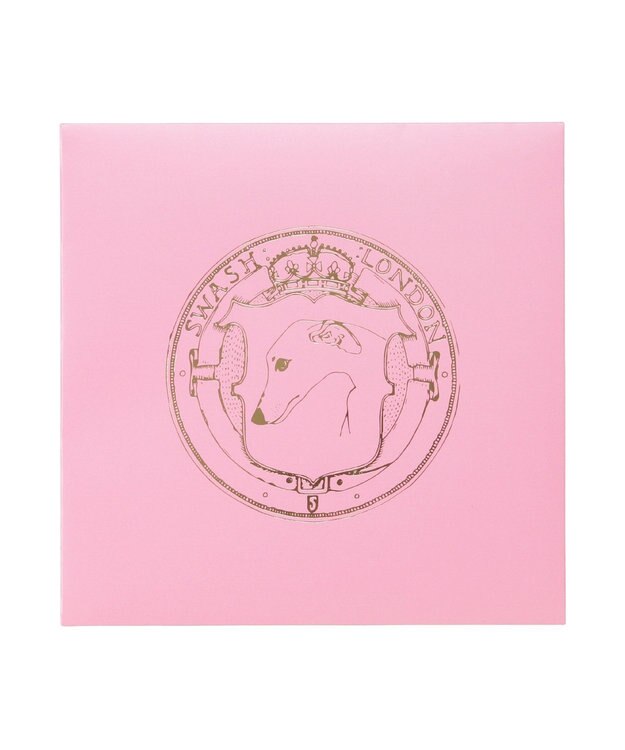 MOONBAT SWASH LONDON(スウォッシュロンドン） コットンハンカチーフ THINK OF ME 52×52 日本製 ピンク