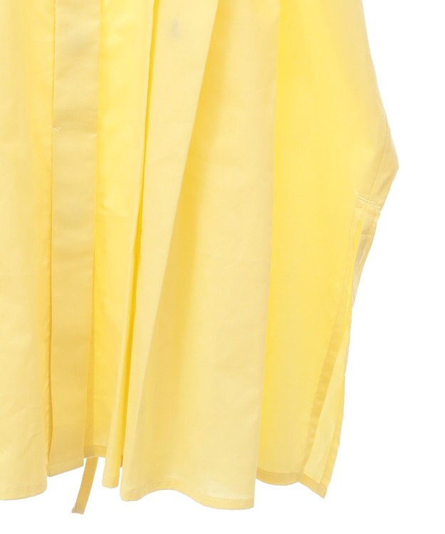 YECCA VECCA 【ORGABITS】タックロングシャツ Yellow