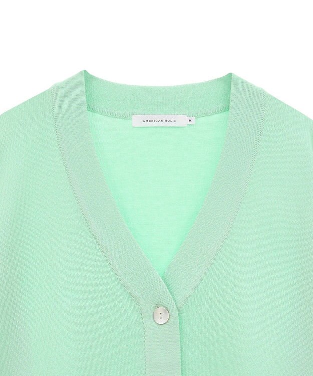 AMERICAN HOLIC Ｖネックニットカーディガン Mint