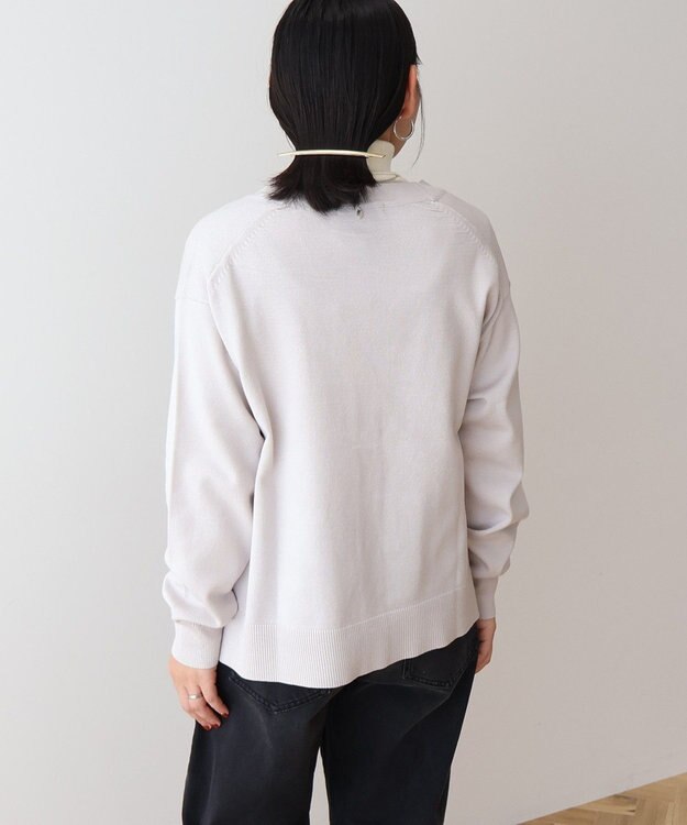 AMERICAN HOLIC Ｖネックニットカーディガン Light Gray