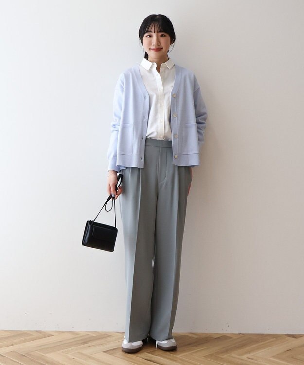 AMERICAN HOLIC Ｖネックニットカーディガン Sax