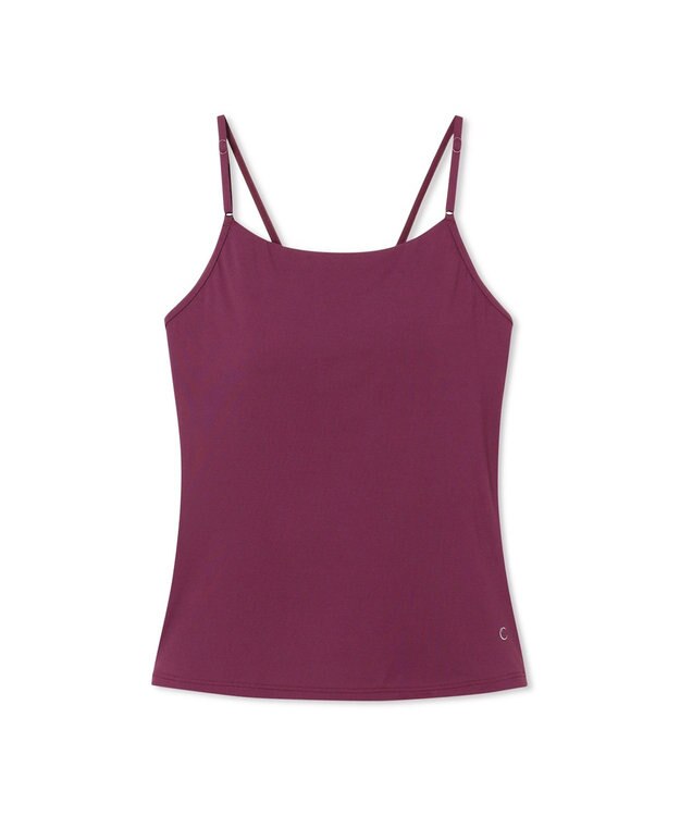 Chacott スキンロングトップ プラム