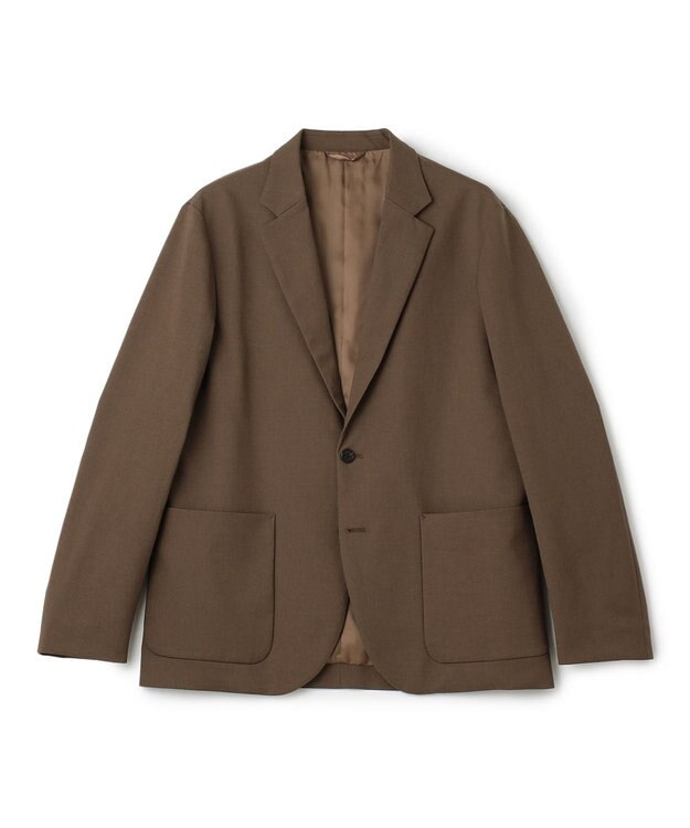 UNFILO MENS フレキシブルウェア テーラードジャケット [23年秋冬商品] ブラウン