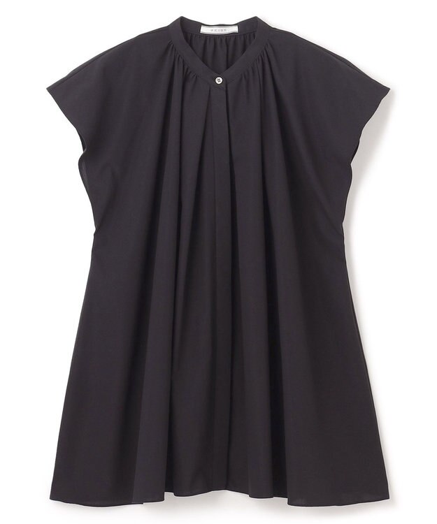 BEIGE， LUCILLE / バンドカラーブラウス Black