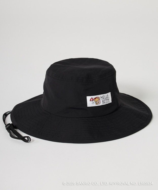 OP／FILA 【Ocean Pacific×ハローキティ】サーフハット ブラック