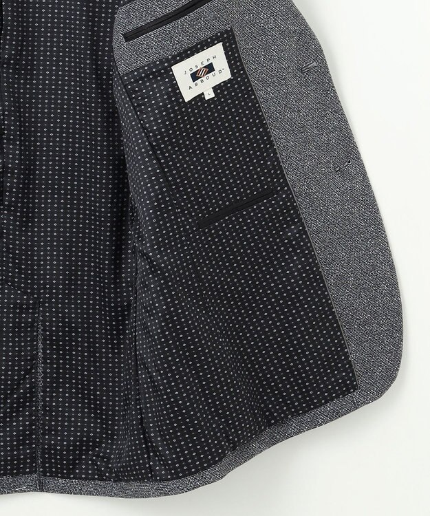 JOSEPH ABBOUD 【ストレッチ/弱撥水】ムリネ ジャージ ジャケット ライトグレー系