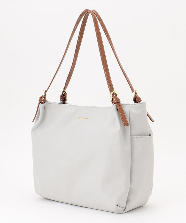 LA BAGAGERIE ポリエステルキャンバス　A4トート アイボリー