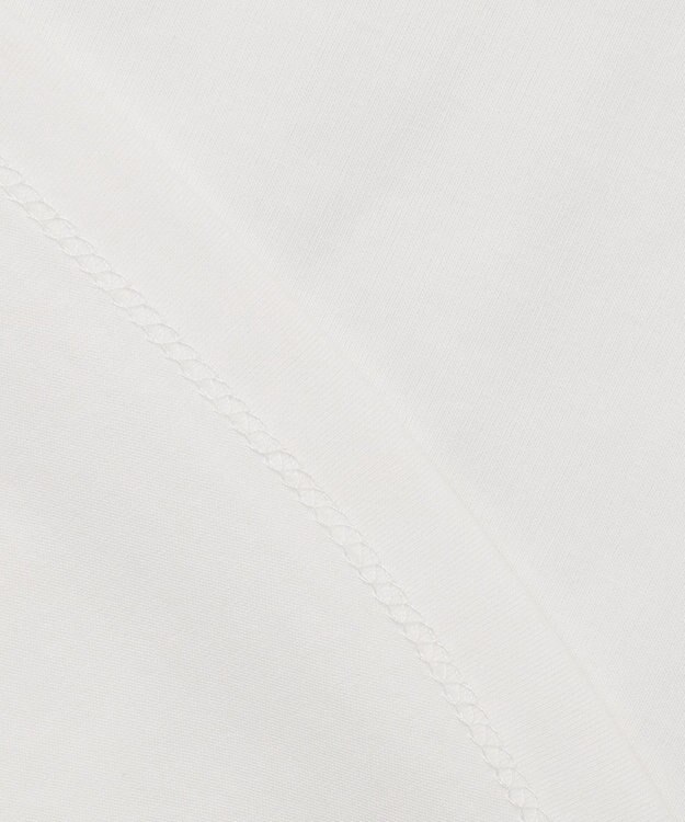 ANY 異素材コンビフリルスリーブプルオーバー オフ