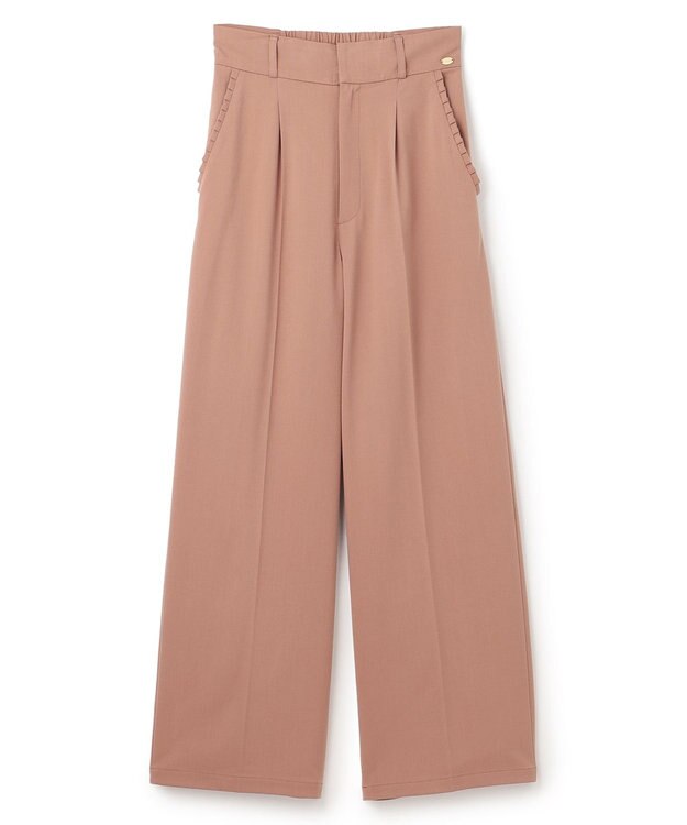 TOCCA 【消臭・洗える】AWESOME PANTS ワイドパンツ ローズ系